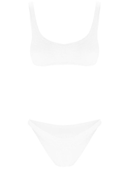 Set bikini scrunch bianco Ginny Reina Olga | GINNY BIKINI SETCRINKLE LUXWHITE